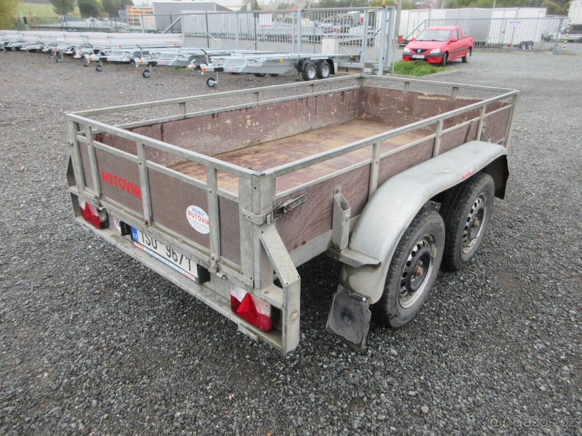 Bazarový dvouosý přívěs LPA N2 2,50x1,27/0,30 RE - 6