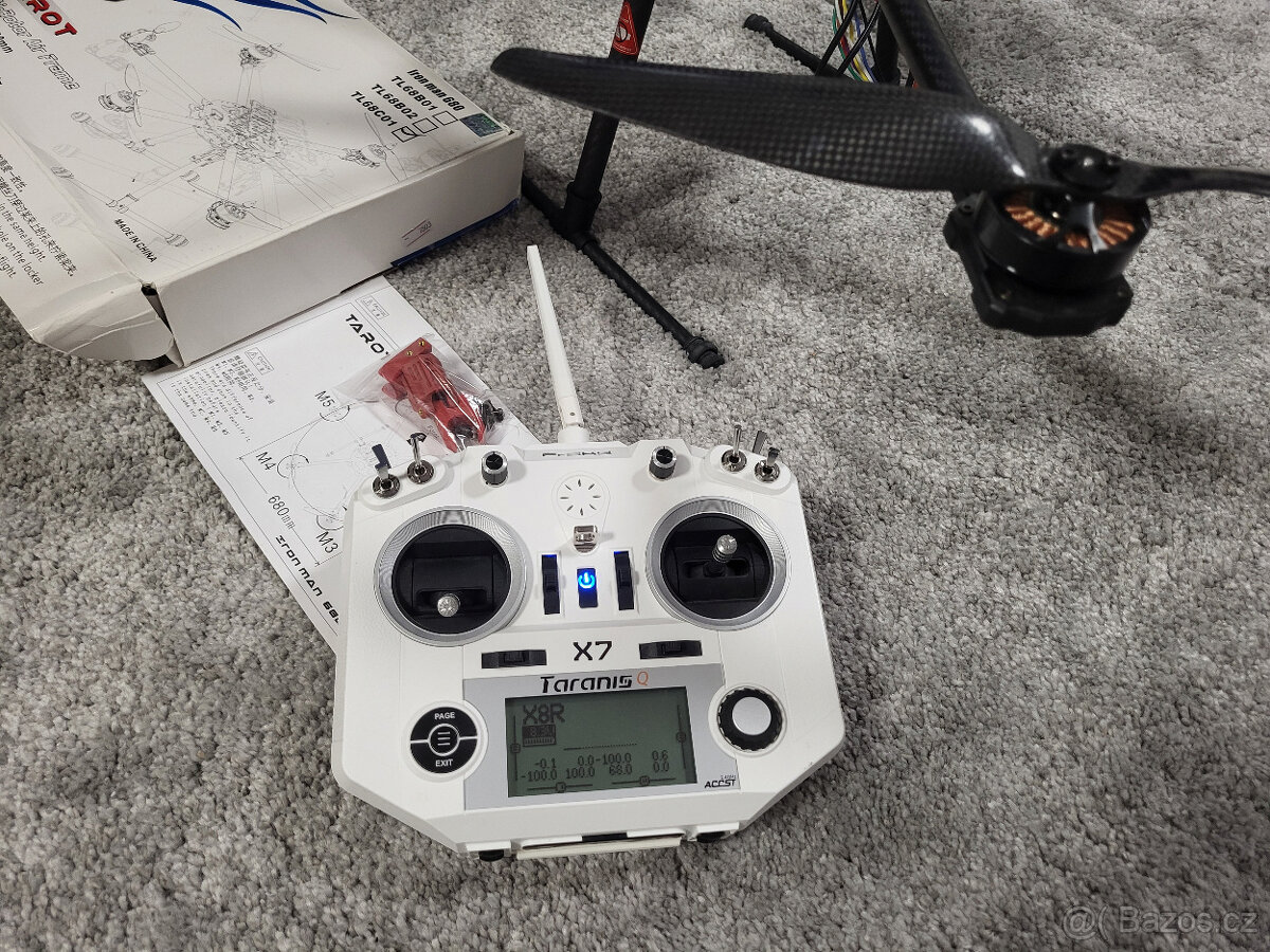 Dron Hexacopter Tarot Iron Man 680 multirotor, DJI, Taranis - 6