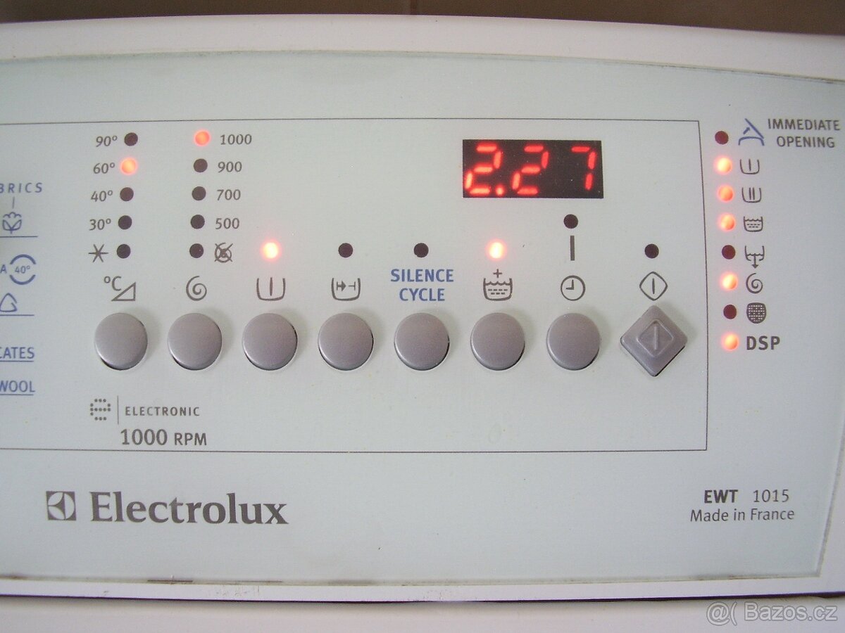 Pračka ELECTROLUX s horním plněním - 6