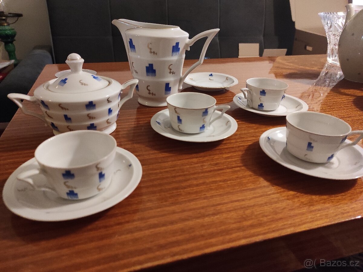 Starožitná čajová souprava - 6