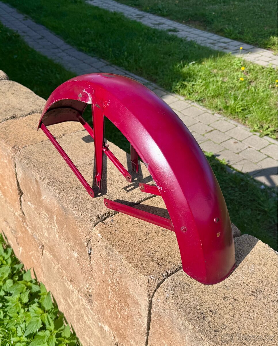 Jawa 350, CZ - přední blatník - 6