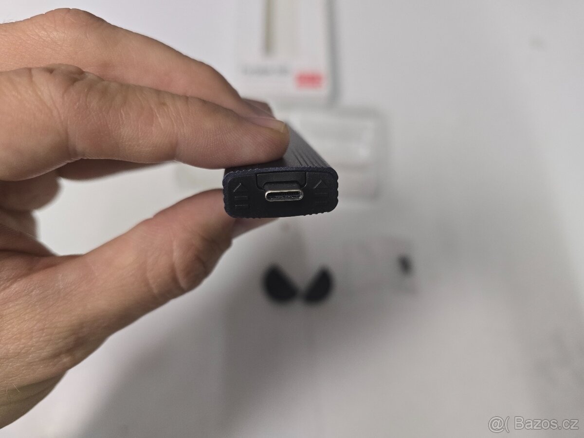 Přenosný SSD M.2 USB3 + USB-C adaptér NVME/SATA nový - 6