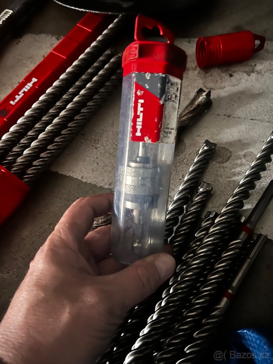 Hilti vrtáky čtyřbřitý s karbidovou hlavou různé - 6