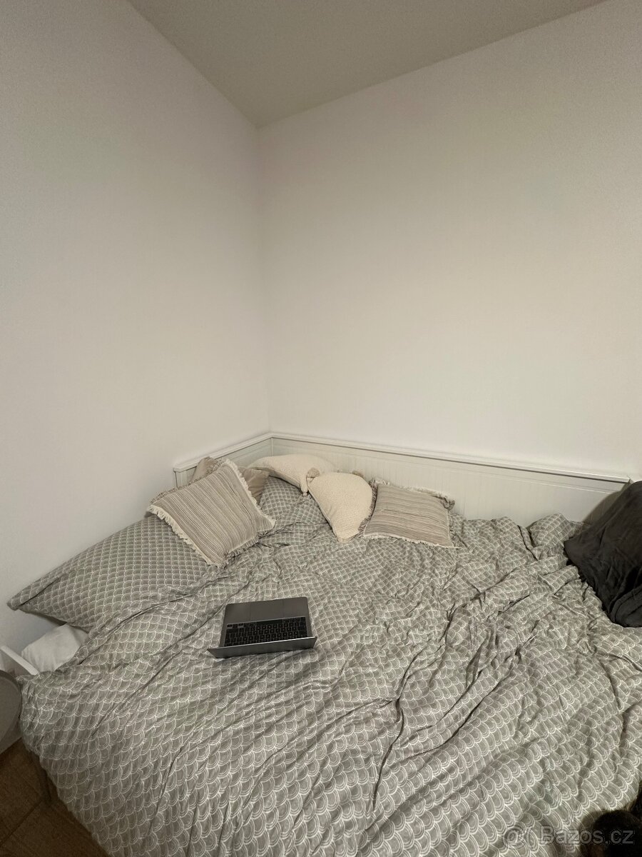 Rám rozkládací postele, 3 zásuvky, bílá, 80x200 cm - 6