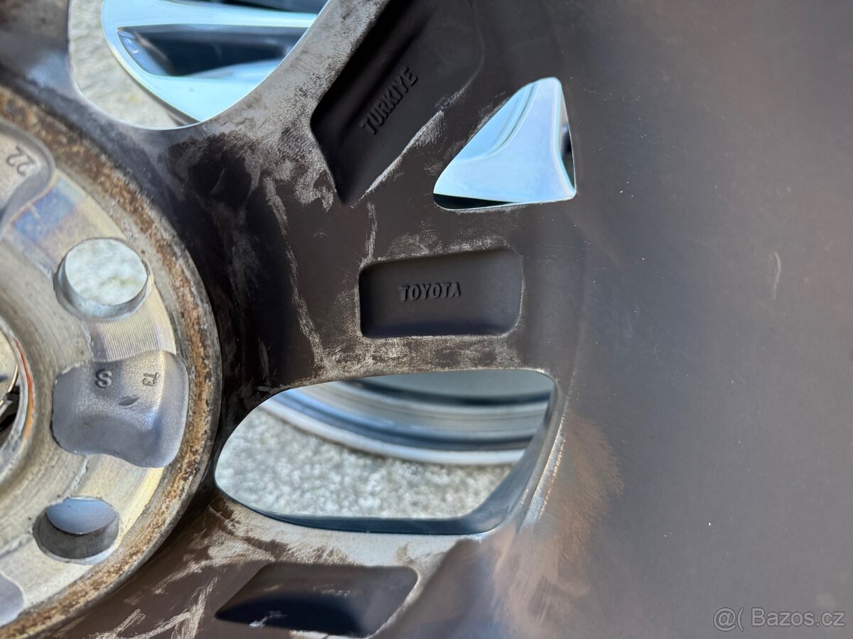 Alu kola Toyota 5x114,3 R17 – originální disky bez pneu - 6