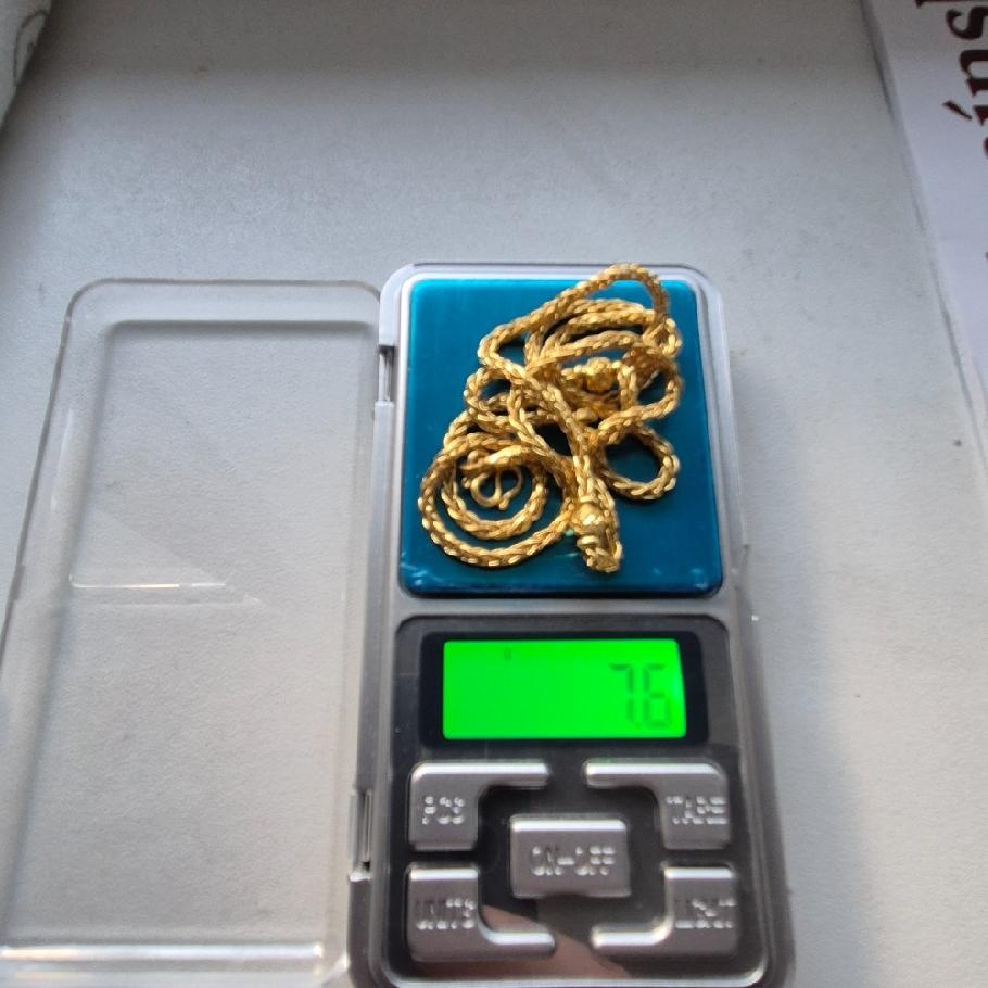 zlatý řetízek - 6