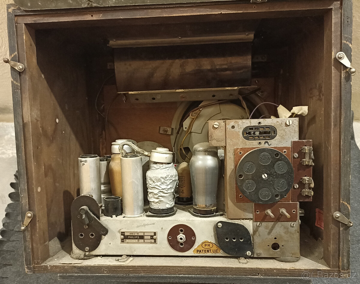 Staré rádio Philips Preludio 456U-14 - 6