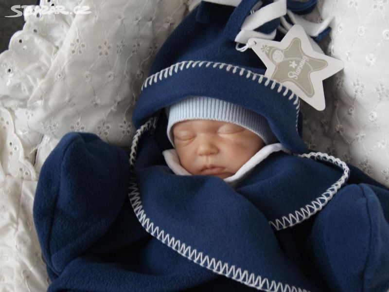Dětská zavinovačka HVĚZDA vel.0-4 měs. - 6