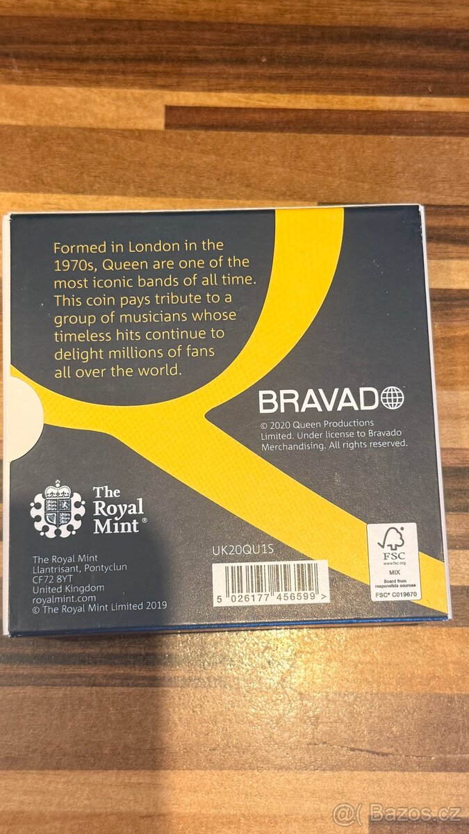 Stříbrná mince Queen - 6