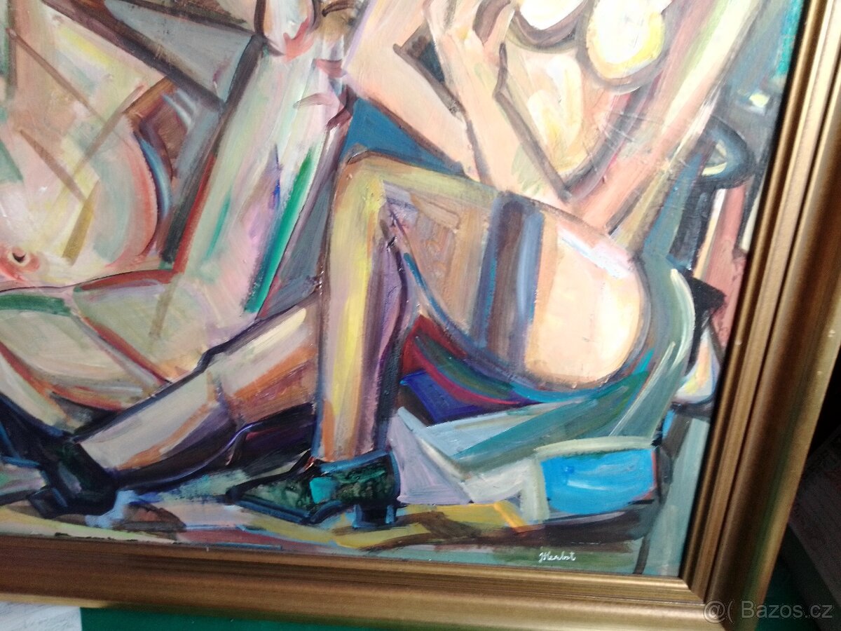 Obraz Herbst Jaroslav Moderna, olej/plátno - 6