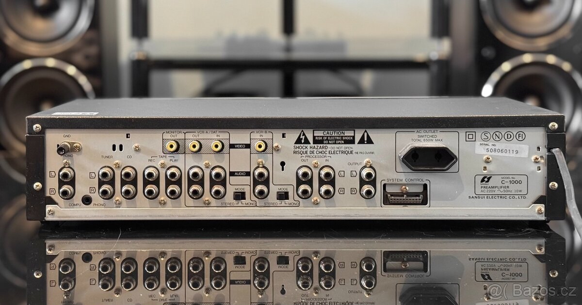 Sansui C-1000 předzesilovač - 6