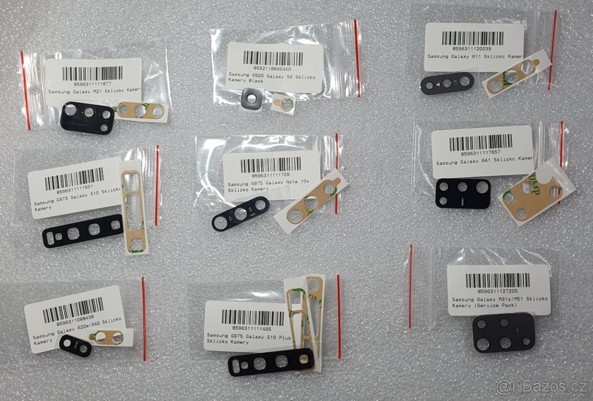 Sklíčko Kamery Samsung S21,S20+,A51, Note 10 atd. - 6