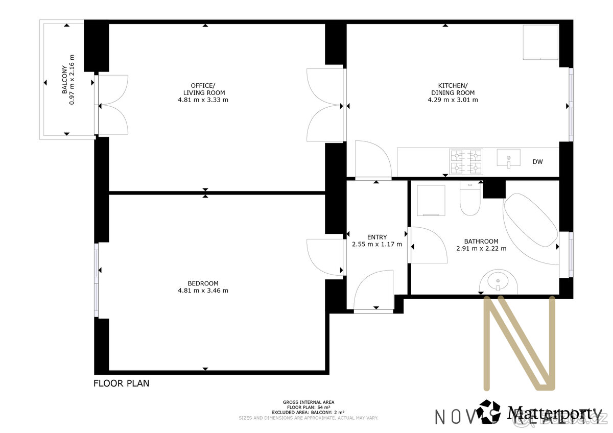 Prodej, byt 56 m², Plzeň ul. Čermákova - 6