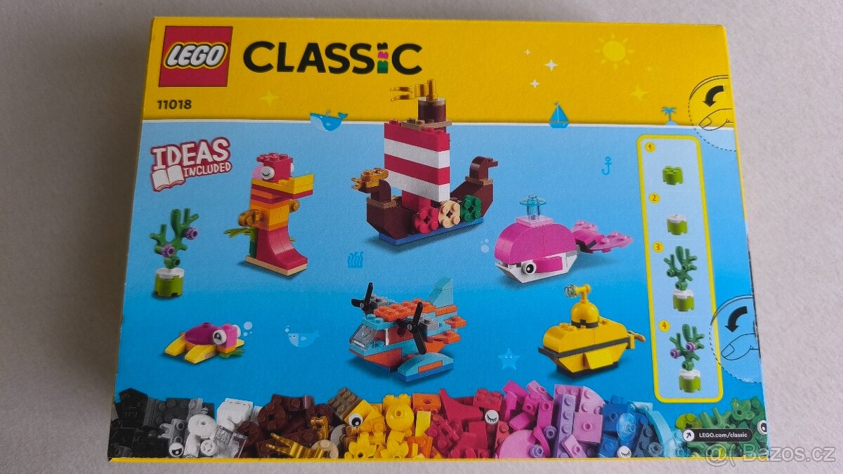 LEGO 11018 Classic Kreativní zábava v oceánu - 6