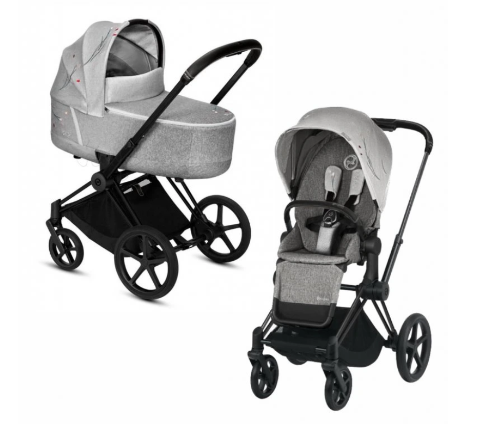 Cybex Priam 2021 Koi - Podvozek Matt Black 2v1 - 6
