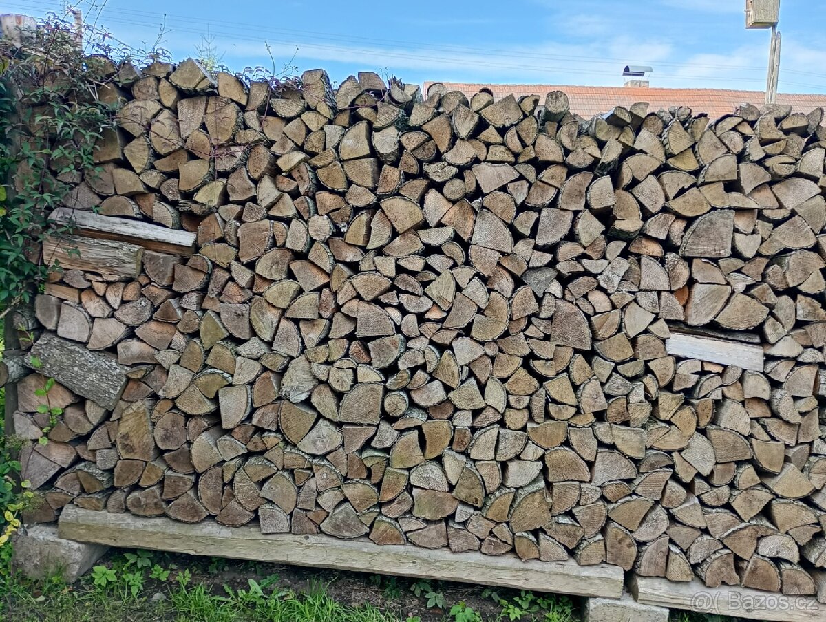 Palivové dřevo - štípané, špalíkované + pronájem štípače - 6