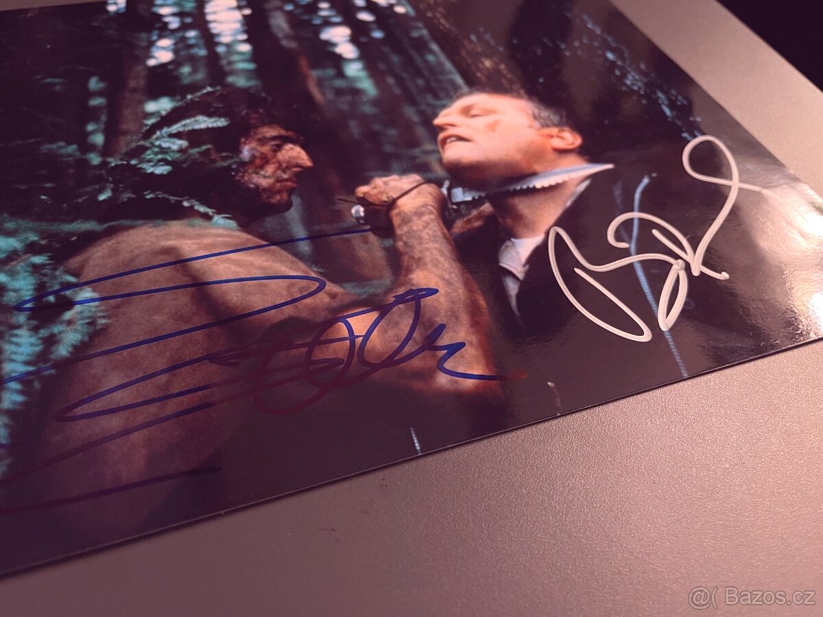 RAMBO: První krev S.Stallone & B.Dennehy autogram_ nůž Rambo - 6