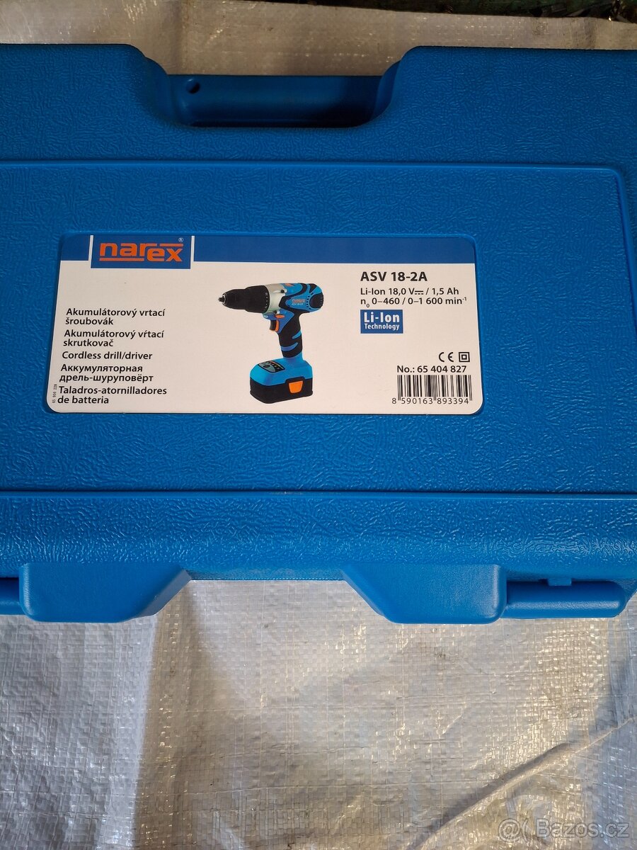 Aku vrtačka NAREX ASV 18-2A - 6