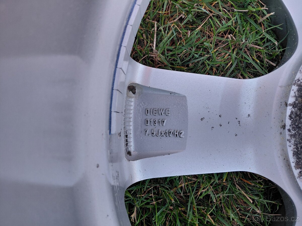 FORD ALU kola Diewe 5x108 R17, ET 50, 7,5J - 6