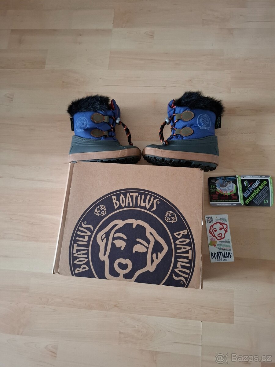 Sněhule chlapecké Boatilus velikost 22 až 23 - 6