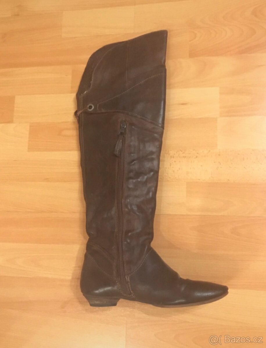 Kožené kozačky Airstep vel 38 - 6