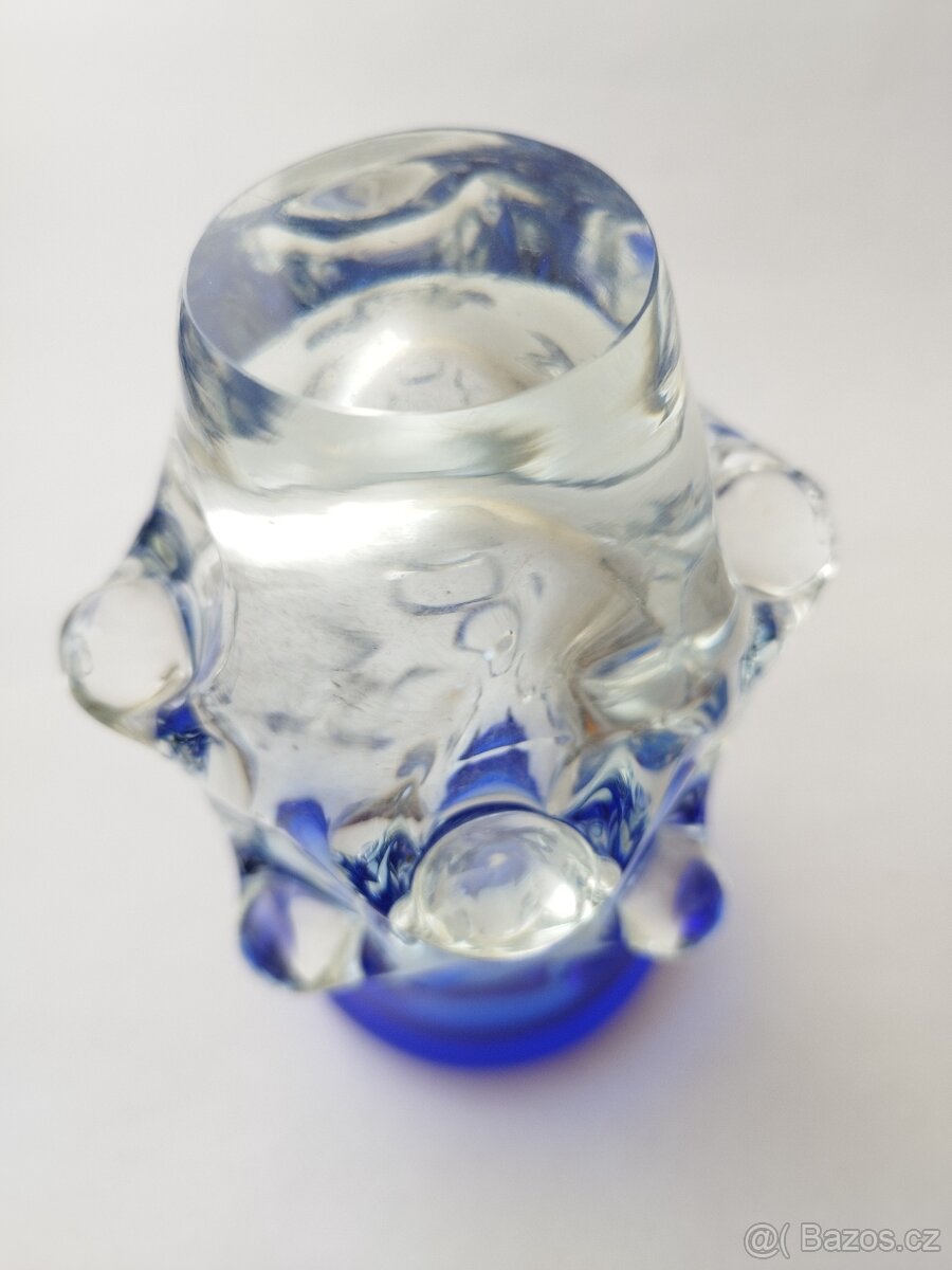 Set Paleček Škrdlovice váza a miska - 6