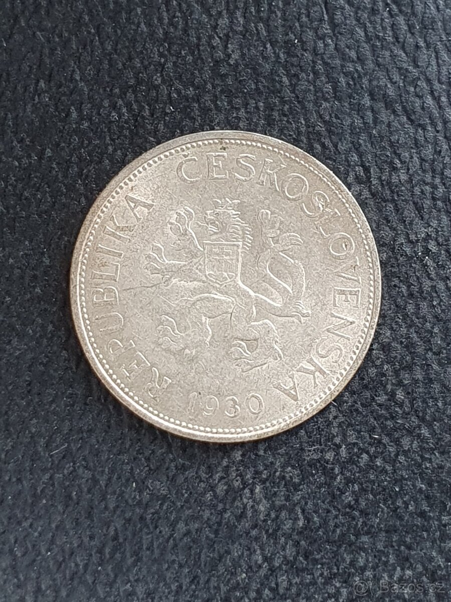 Prodám mince 5 Kčs stříbro - 6