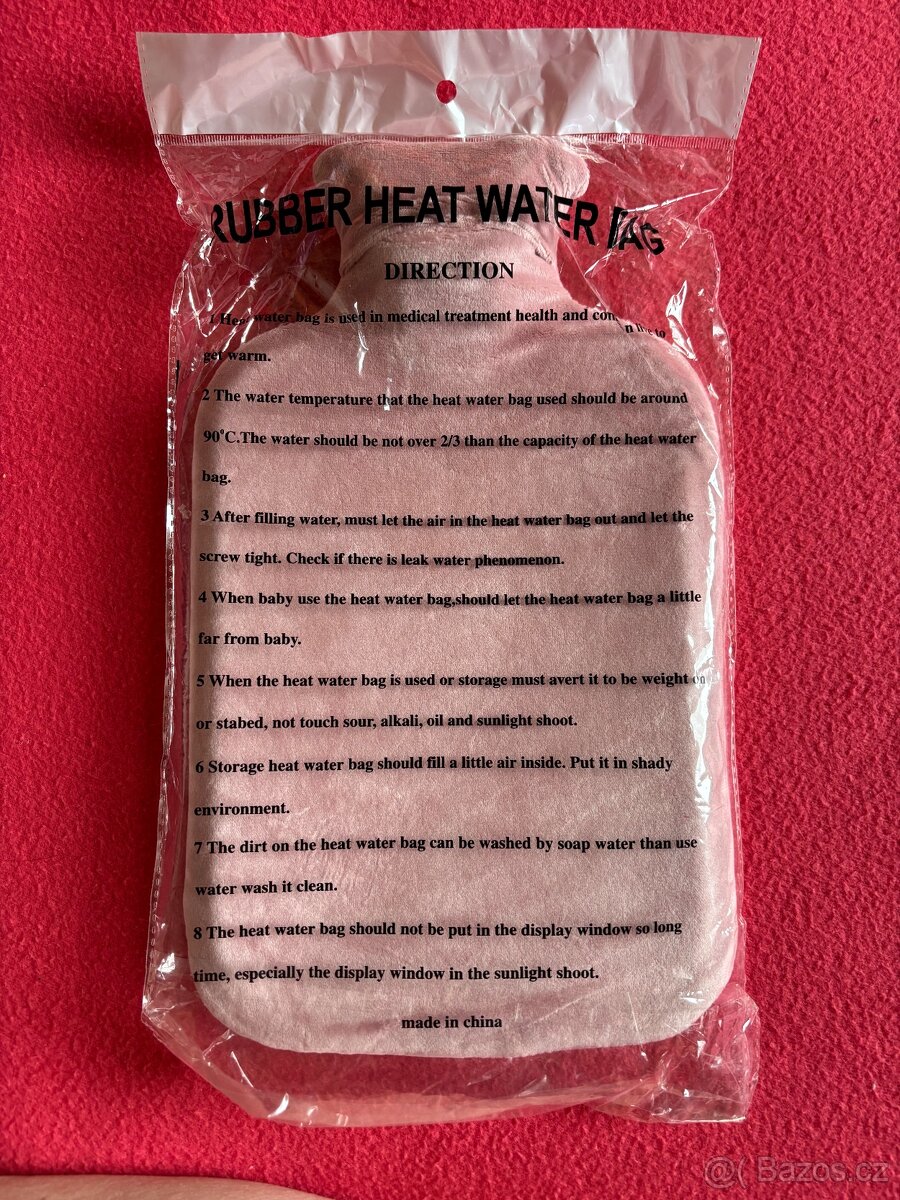 Nahřívací lahev plysovy obal nova - 6