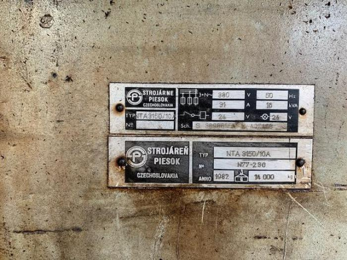 Nůžky - tabulové CNTA 3150/10 A - 6