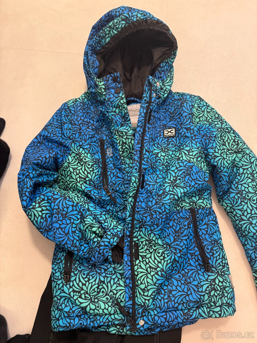 lyžařské oblečení vel.158 - 6