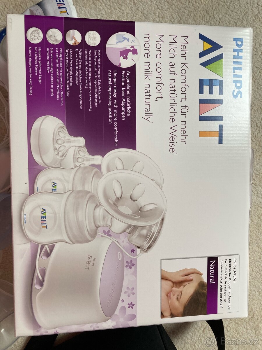 Avent elektrická odsavačka mléka - 6