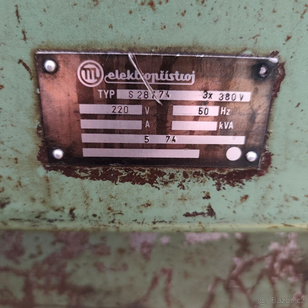 Hrotový soustruh S 28 TOS Žebrák REZERVACE - 6