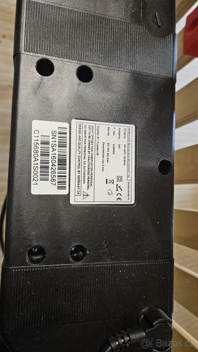 Elektrický polohovatelný rošt 90x200 Primaflex - 6