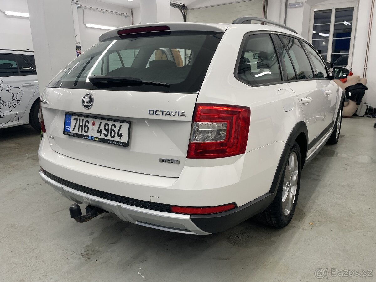 Škoda Octavia scout TDI 135kw, DSG, 185tkm - 6