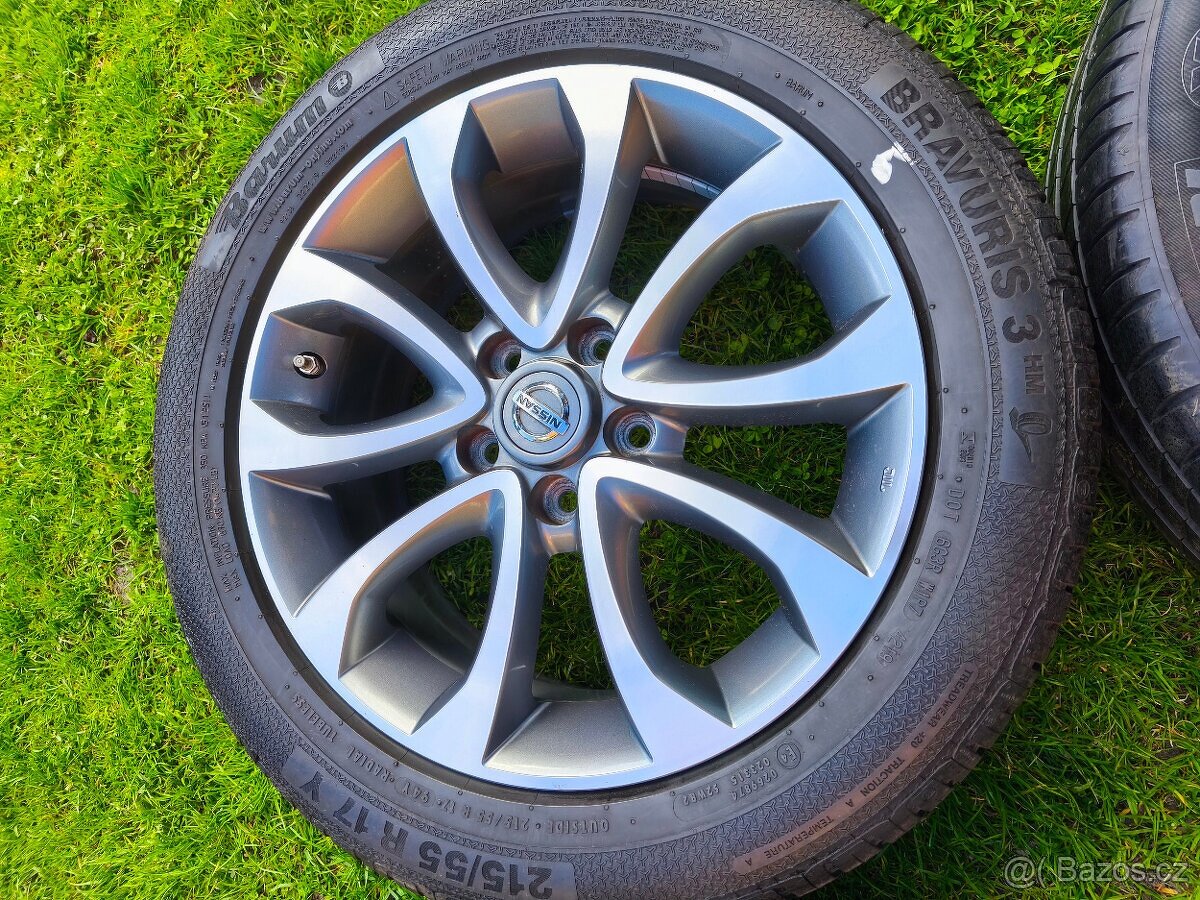 Letní sada Nissan Juke Qashqai r17 5x114,3 215/55/17 - 6