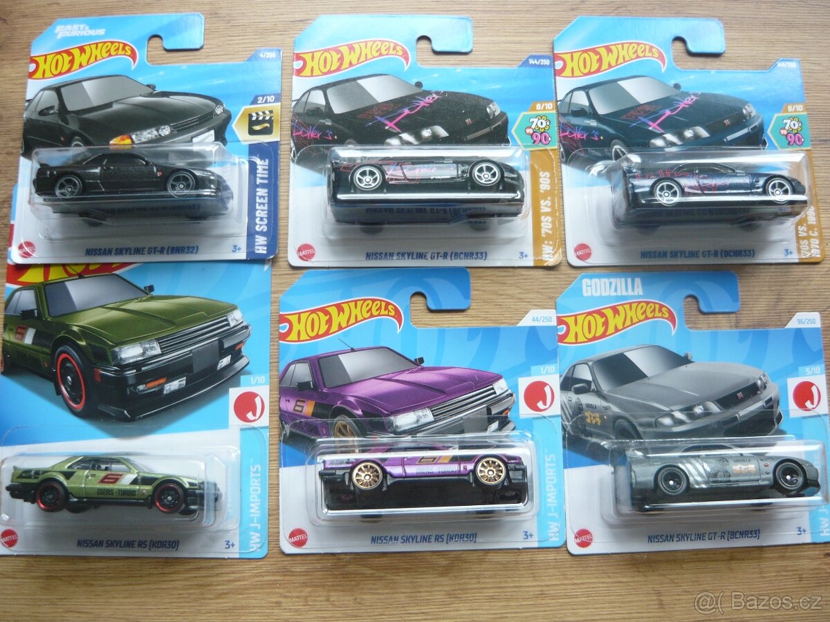 AUTÍČKA HOT WHEELS - 6