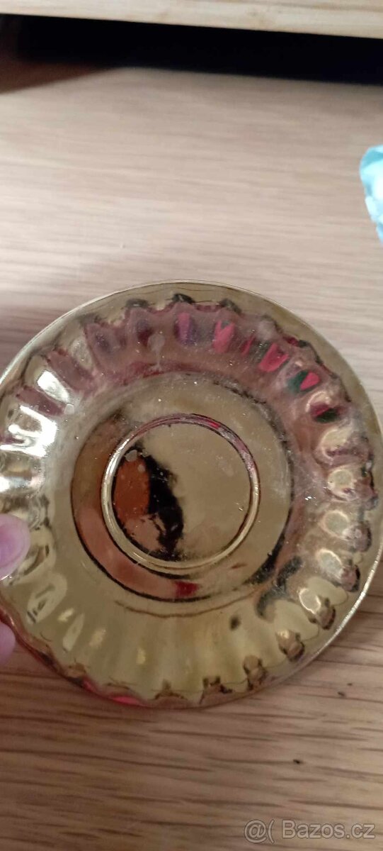 Pozlacený set na kávu, čaj - 6