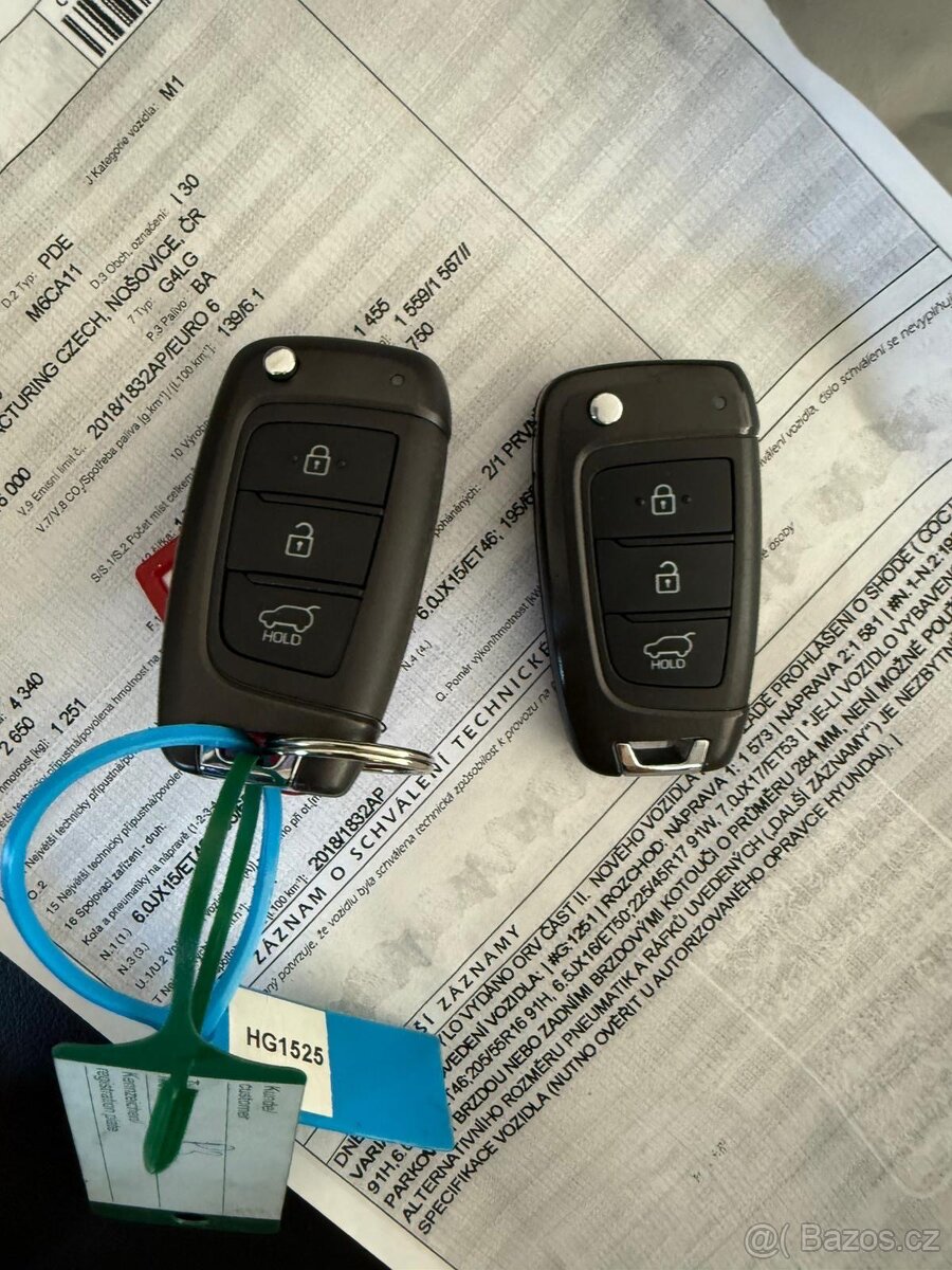 Hyundai I30 1.5i 2023. 43TKM Ceske doklady rv 6/2023 1.5i 80 - 6