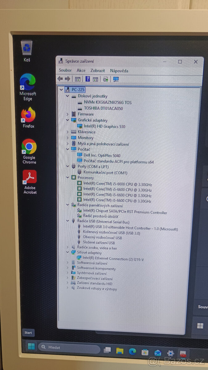 PC#225 počítač Dell Optiplex 5040, Core i5, 16GB, Win 11 - 6