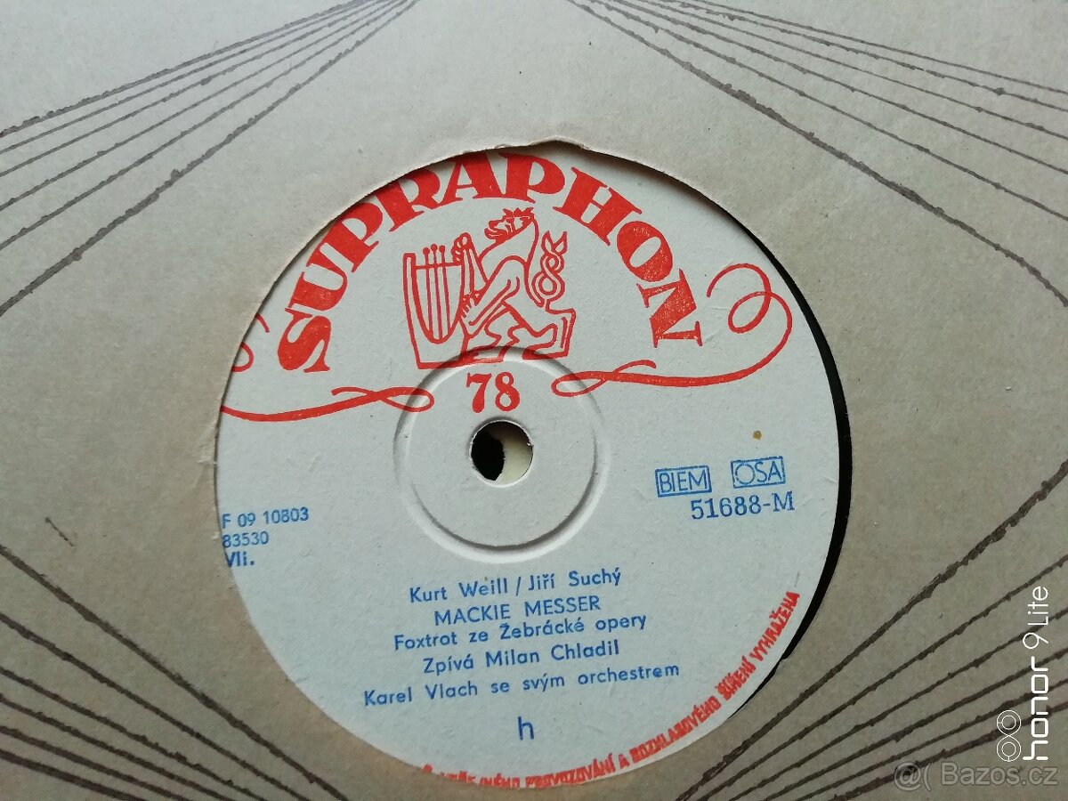 Šelakové gramofonové desky - 6