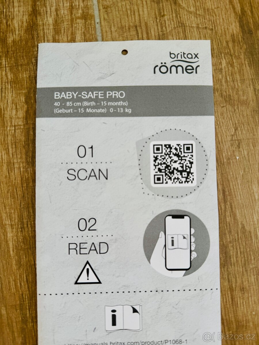 Britax Römer Baby-Safe Pro GR Graphite Marble - 6