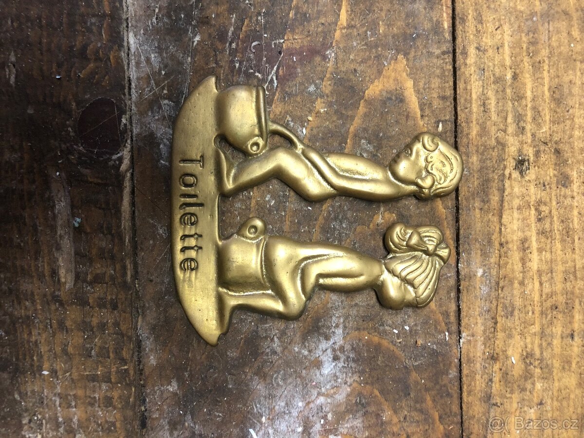 Mosazná klika a madla na šuplík - 6