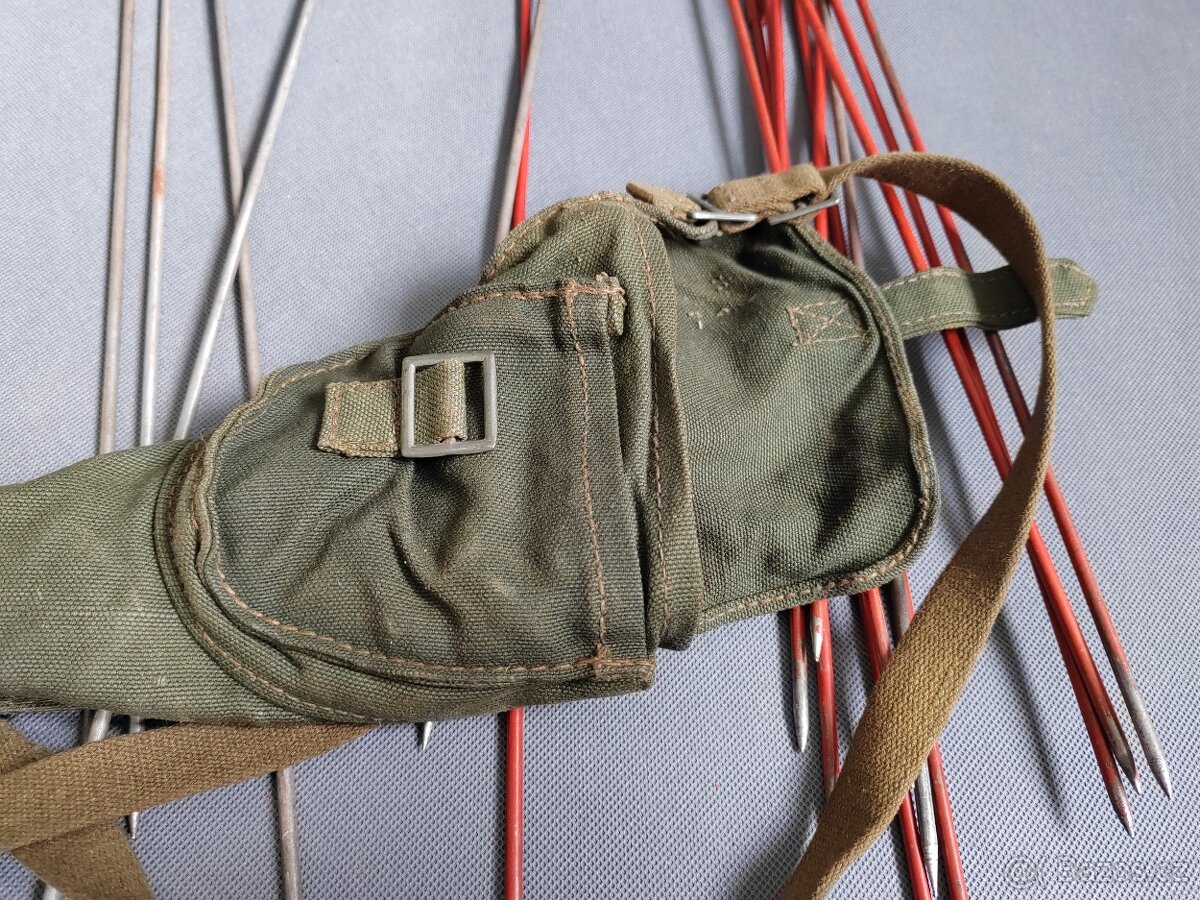 Wehrmacht-ženijní vlaječky se značeným futrálem - 6