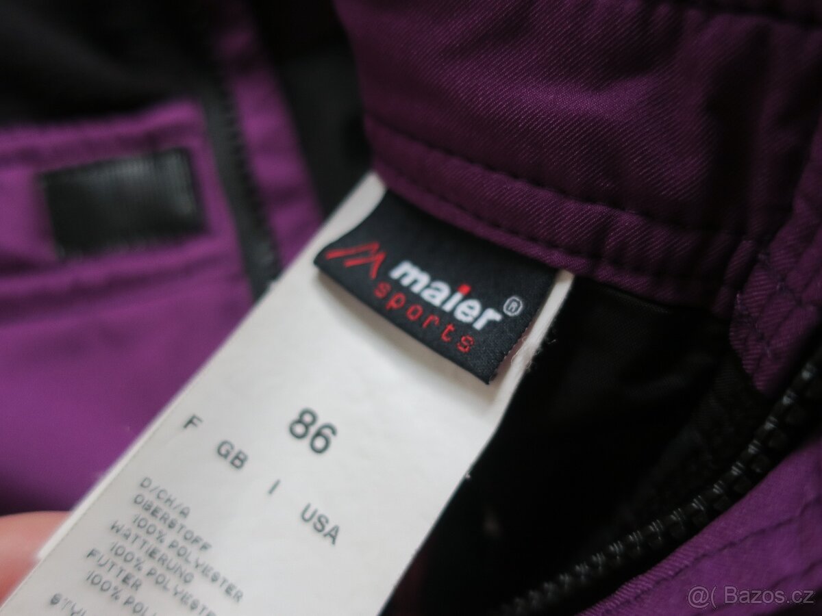 Zimní lyžařské kalhoty zn. Maier vel. 86 - 6