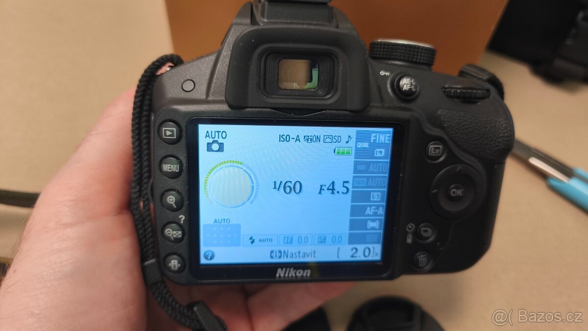 Digitálni zrcadlovka Nikon D3200 Objektiv 18-55 DX - 6