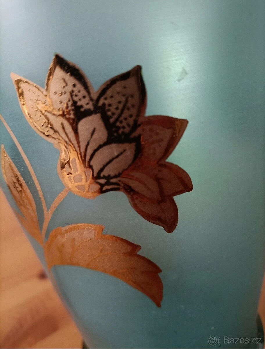 Skleněný servis, džbán, skleničky - 6