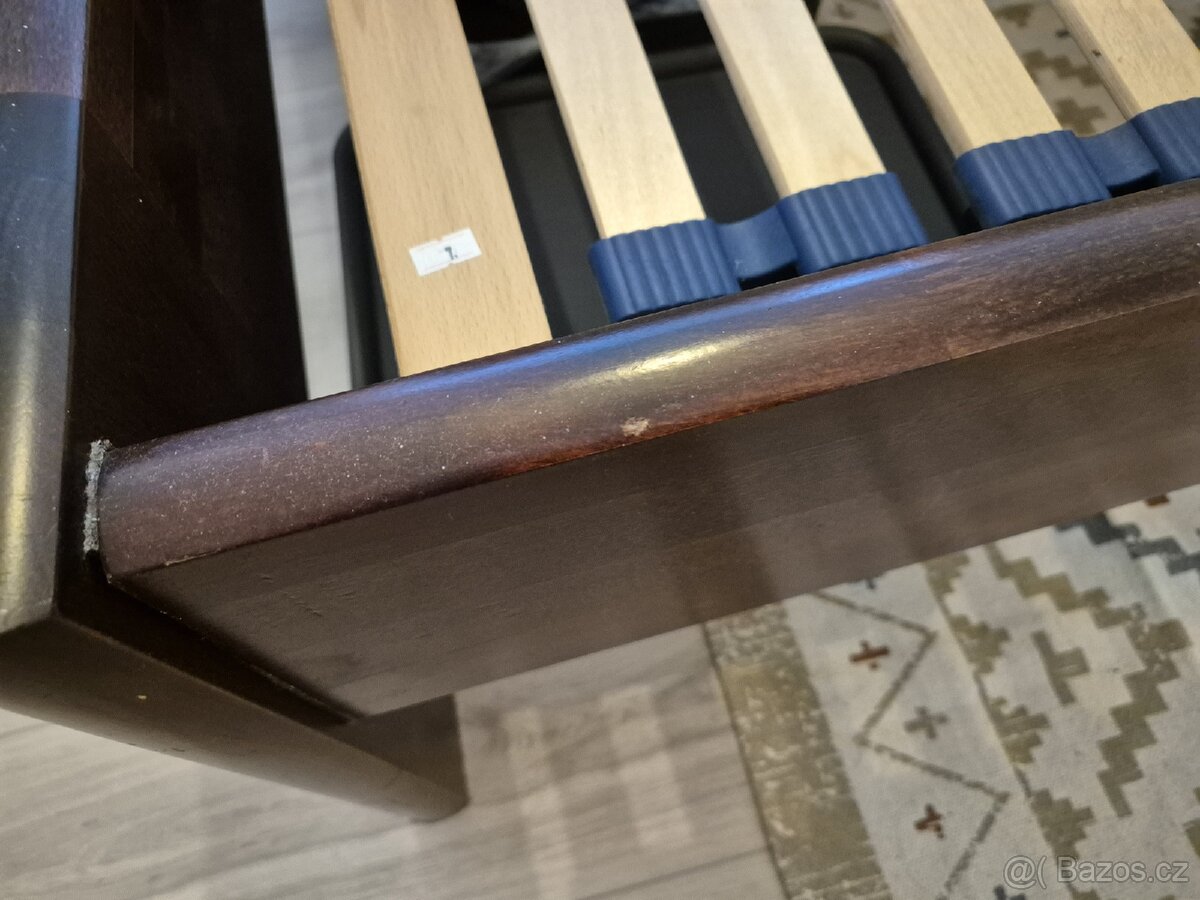 Postel Masiv 180x210cm + rošty - 6