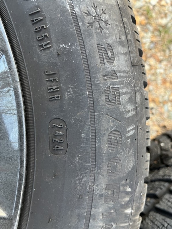 Kompletní sada zimních kol - 6