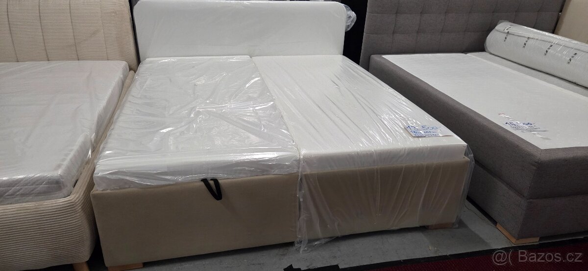 Nová Postel 160/180×200/220cm Boxspringsbett - 6