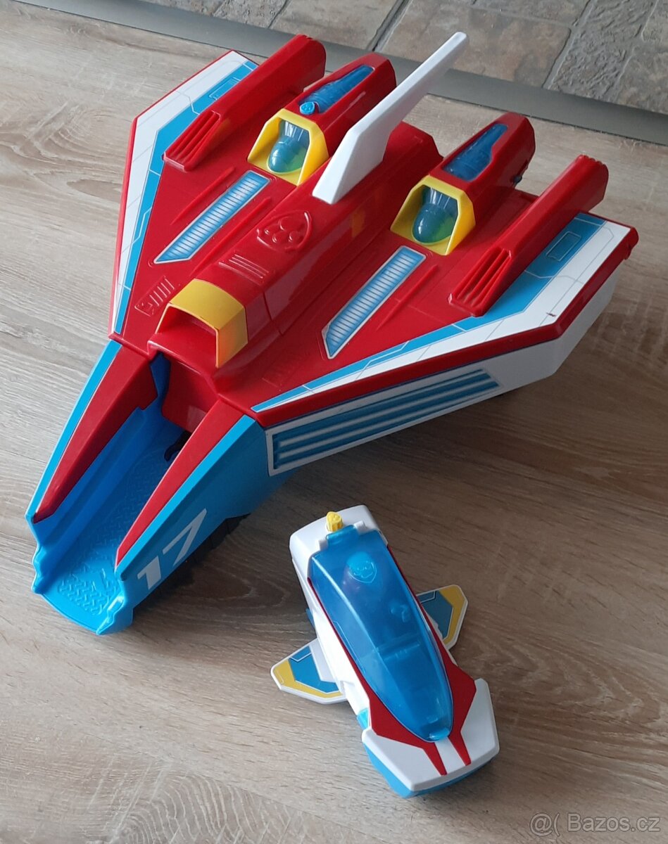 Tlapková patrola - letoun, auta, postavičky - 6